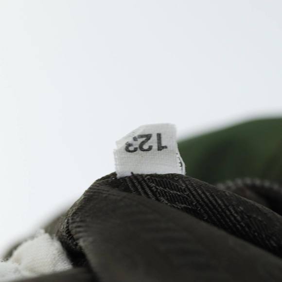 PRADA Hand Bag Nylon Khaki Auth ac2986 - Picture 12 of 16